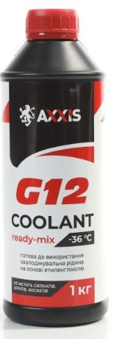 Антифриз AXXIS COOLANT Ready-Mix RED