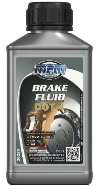 Гальмівна рідина Brake Fluid DOT 4 MPM
