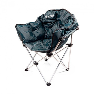 Крісло "Luna" для пікніка та риболовлі сіре <AXXIS>