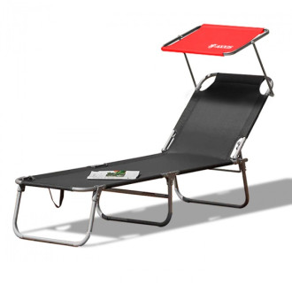 Шезлонг із козирком пляжний для пікніка "Luxury bed" 188*56*27см <AXXIS>