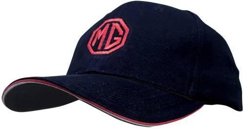 Кепка MG бавовняна, чорного кольору MG