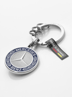 Брелок для ключів Stuttgart (w синя зірка) Mercedes