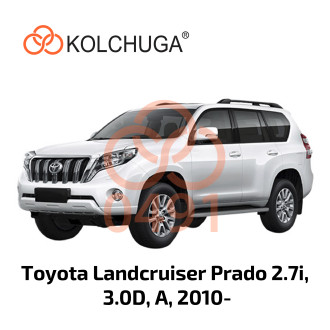 Захист двигуна Toyota Land Cruiser Prado 2009- Kolchuga ZiPoFlex (2.0491)