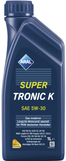 Моторна олива  SuperTronic K  Aral 5W-30