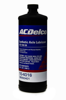 AC Delco Synthetic Rear-Axle Lubricant